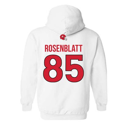 Rutgers - NCAA Football : Ben Rosenblatt - Classic Shersey Hooded Sweatshirt-1