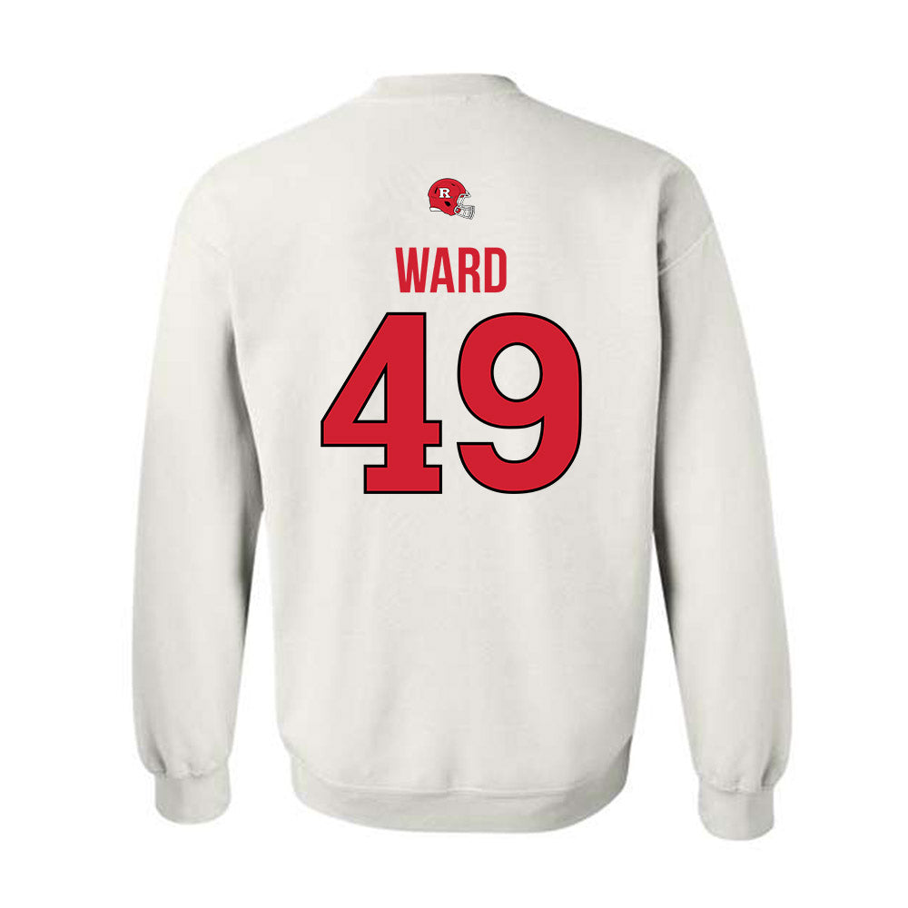 Rutgers - NCAA Football : Evan Ward - Classic Shersey Crewneck Sweatshirt-1