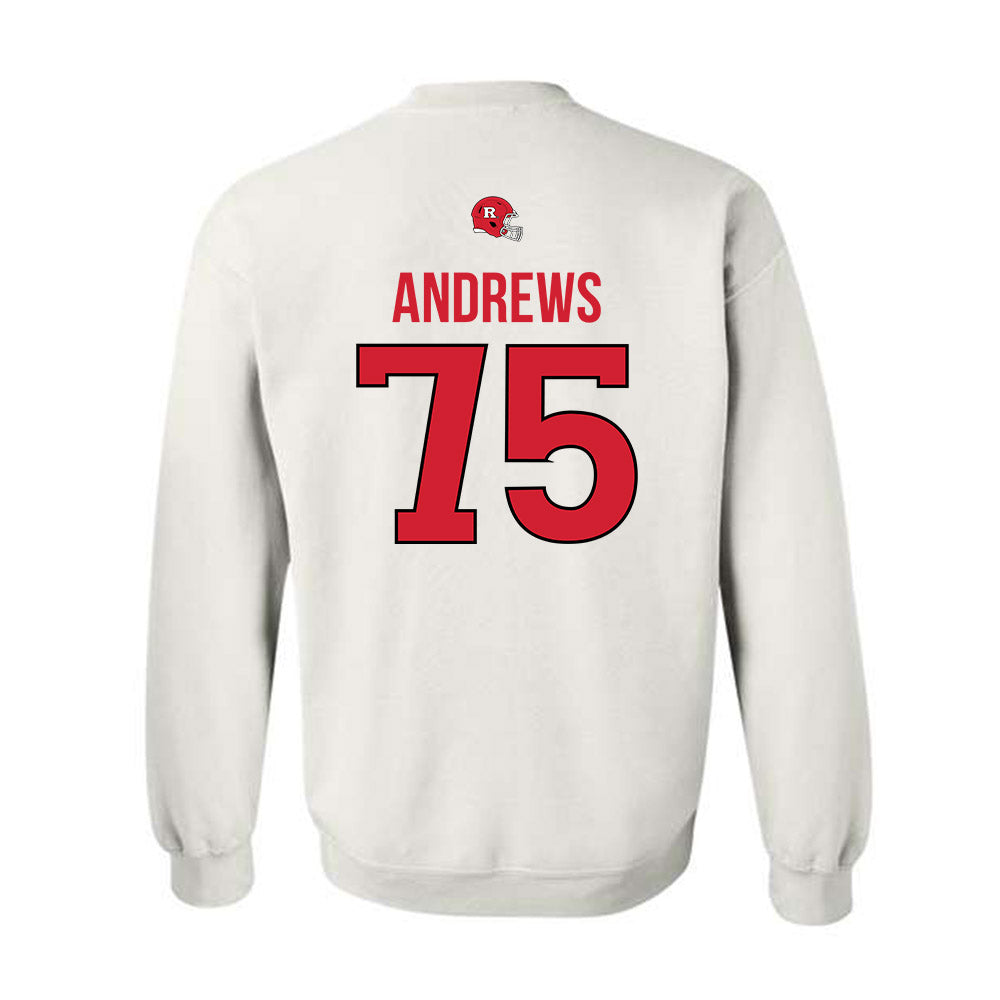 Rutgers - NCAA Football : Raynor Andrews - Classic Shersey Crewneck Sweatshirt-1