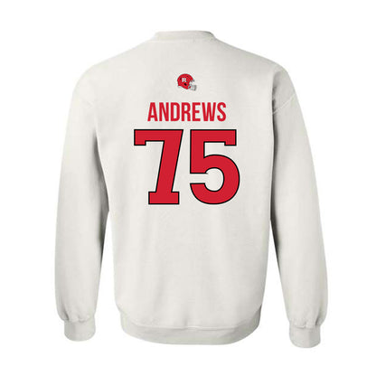 Rutgers - NCAA Football : Raynor Andrews - Classic Shersey Crewneck Sweatshirt-1