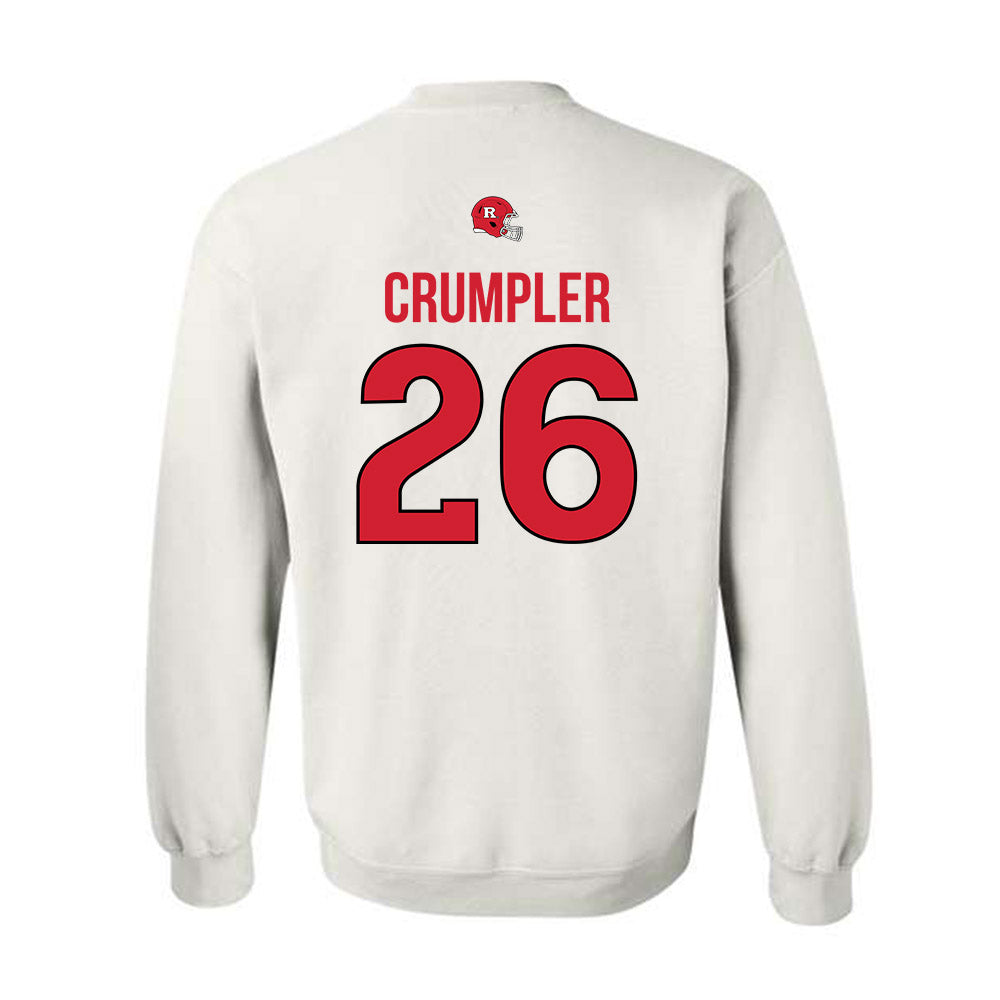 Rutgers - NCAA Football : Isaiah Crumpler - Classic Shersey Crewneck Sweatshirt-1