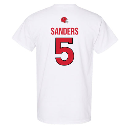 Rutgers - NCAA Football : Kaj Sanders - Classic Shersey T-Shirt-1