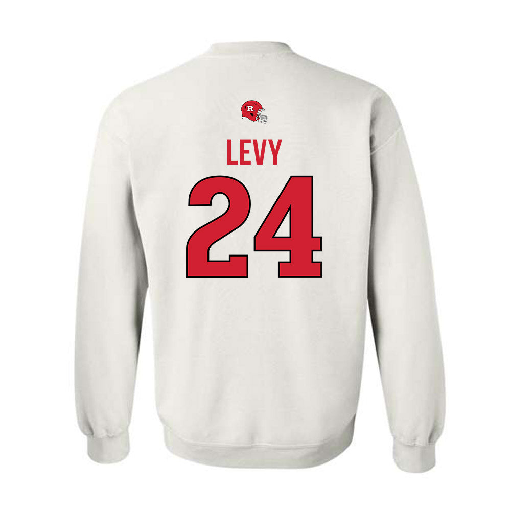 Rutgers - NCAA Football : Kevin Levy - Classic Shersey Crewneck Sweatshirt-1