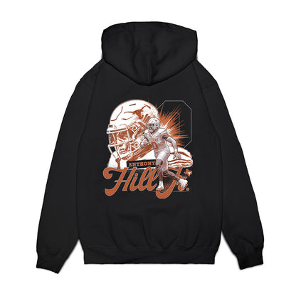Texas - NCAA Football : Anthony Hill Jr - Graphic Tee Premium Hooded Sweatshirt-1