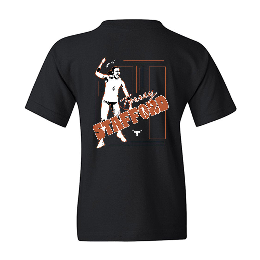 Texas - NCAA Women's Volleyball : Torrey Stafford - Graphic Tee Youth T-Shirt-1