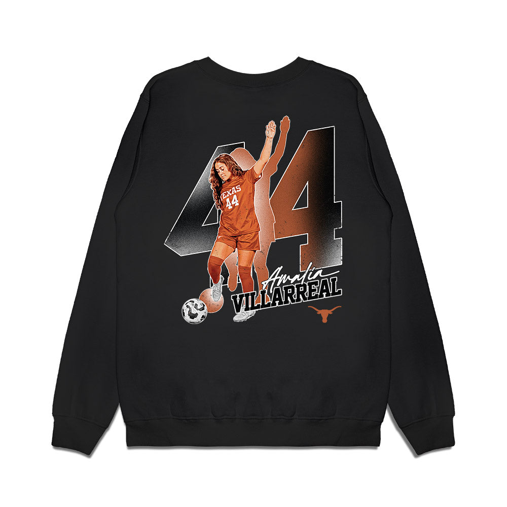 Texas - NCAA Women's Soccer : Amalia Villarreal - Graphic Tee Premium Crewneck Sweatshirt-1
