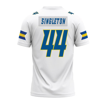 Delaware - NCAA Football : Kaeden Singleton - White Premium Football Jersey-1