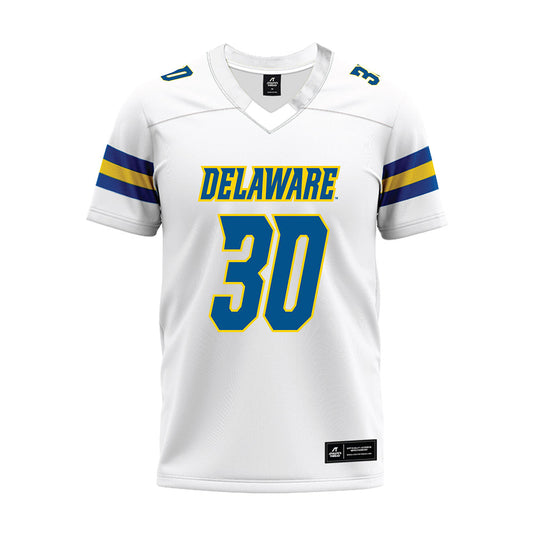Delaware - NCAA Football : Alex Nash-Lally - White Premium Football Jersey-0