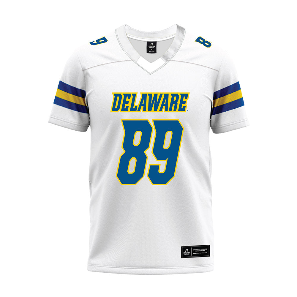 Delaware - NCAA Football : Nate Ray - White Premium Football Jersey-0