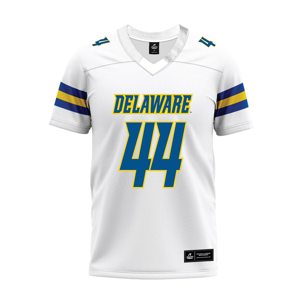 Delaware - NCAA Football : Kaeden Singleton - White Premium Football Jersey-0