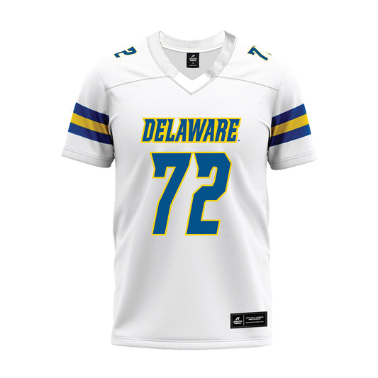 Delaware - NCAA Football : Jaime Rosario - White Premium Football Jersey-0