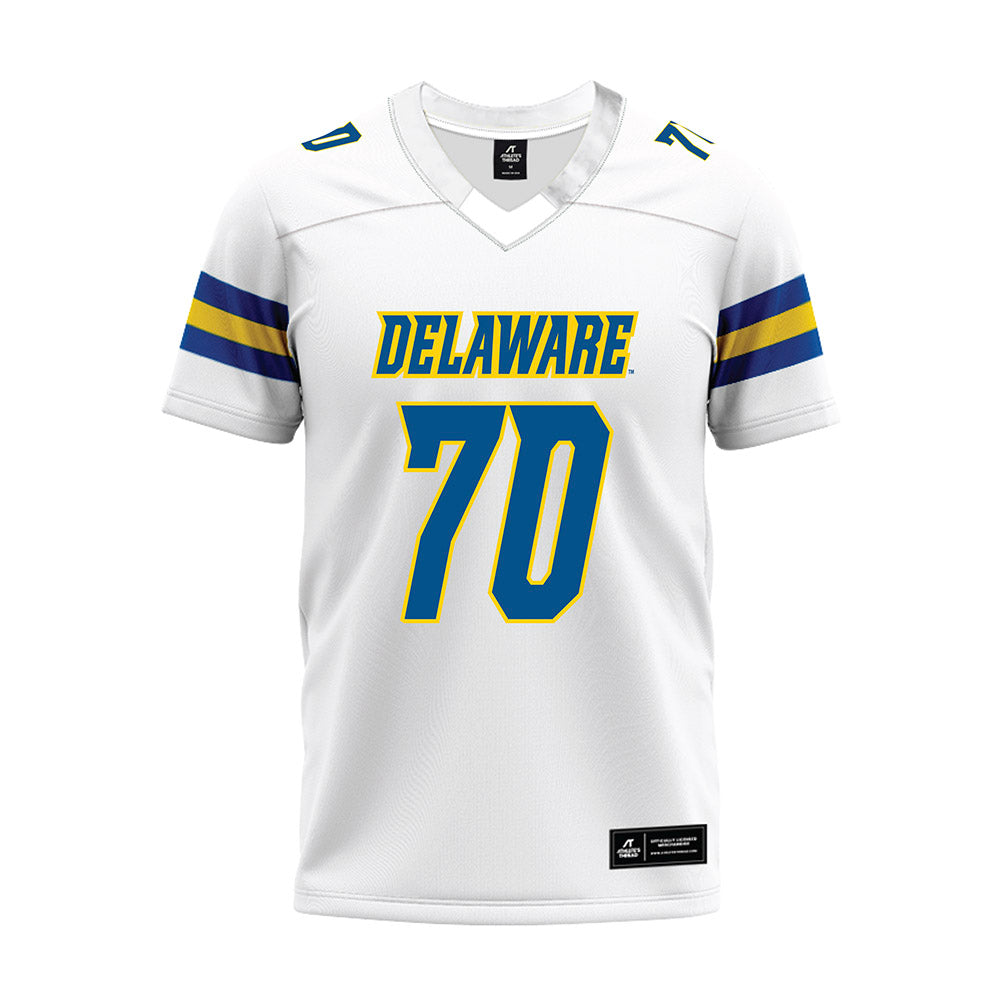 Delaware - NCAA Football : Anwar O'neal - White Premium Football Jersey-0