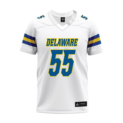 Delaware - NCAA Football : Dylan Stewart - White Premium Football Jersey-0