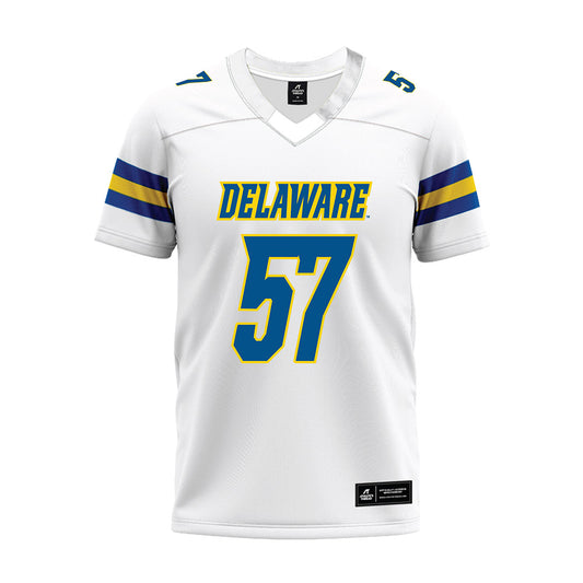 Delaware - NCAA Football : Noah Vitko - White Premium Football Jersey-0