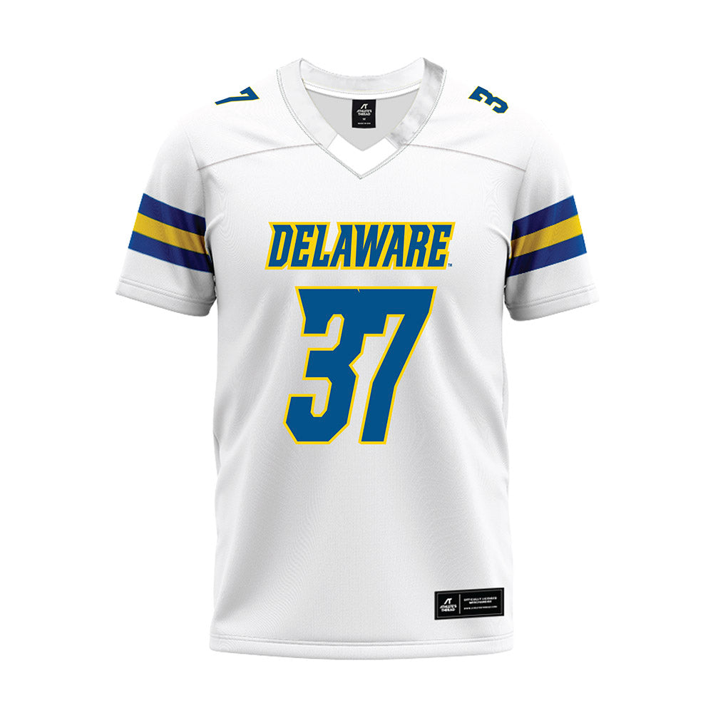Delaware - NCAA Football : Dillon Griffith - White Premium Football Jersey-0