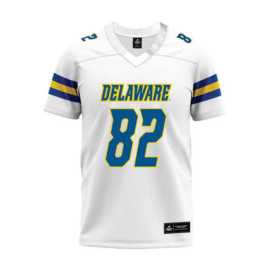 Delaware - NCAA Football : Derrick Phillips Jr - White Premium Football Jersey-0