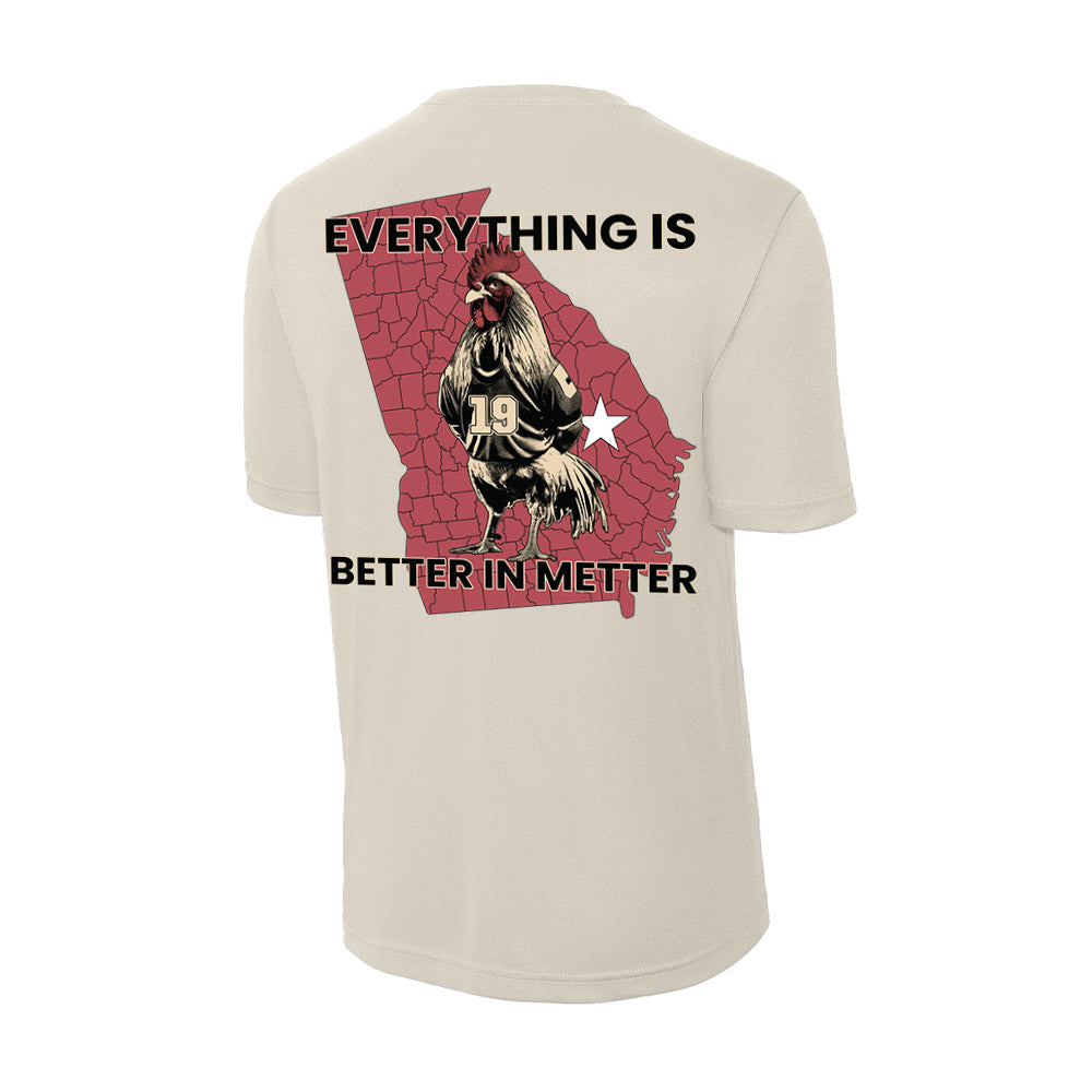 Vanderbilt - NCAA Baseball : Rustan Rigdon - Better in Metter Activewear T-Shirt-1