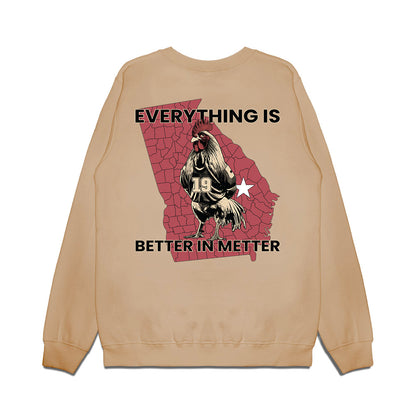 Vanderbilt - NCAA Baseball : Rustan Rigdon - Better in Metter Premium Crewneck Sweatshirt-1