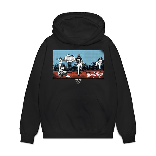 Vanderbilt - NCAA Baseball : Rustan Rigdon - Premium Hooded Sweatshirt-0