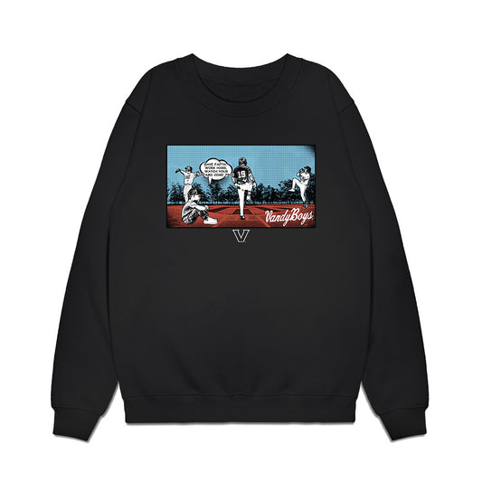 Vanderbilt - NCAA Baseball : Rustan Rigdon - Premium Crewneck Sweatshirt-0