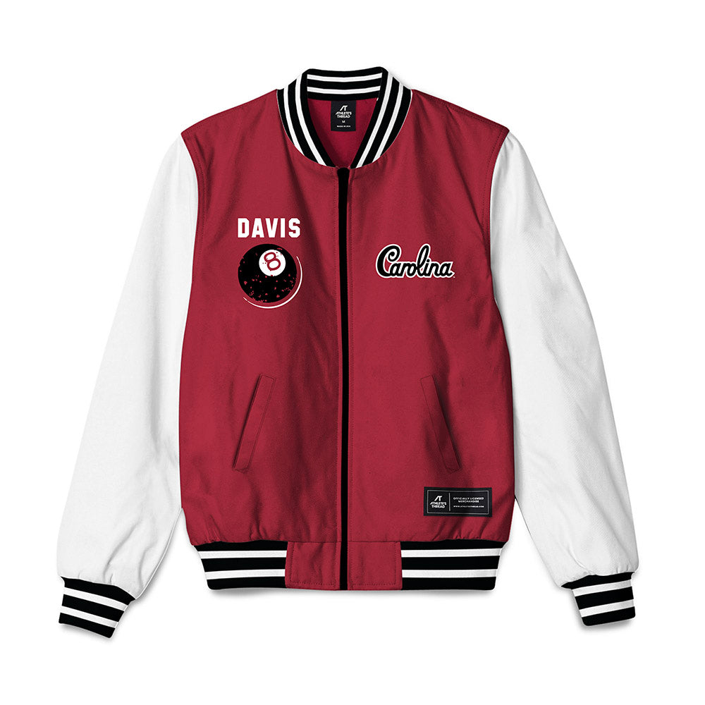 South Carolina - NCAA Softball : Tate Davis - Bomber Jacket-0