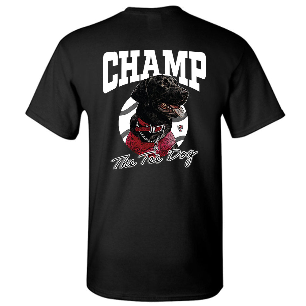 NC State - : - The Bat Dog T-Shirt-1