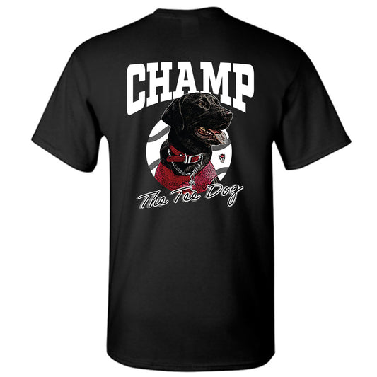 NC State - : - The Bat Dog T-Shirt-1