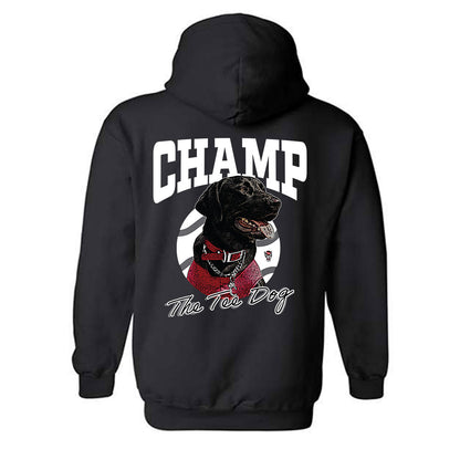 NC State - : - The Bat Dog Hooded Sweatshirt-1