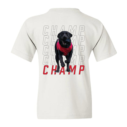 NC State - NCAA Football : - Champ The Tee Dog Youth T-Shirt-1