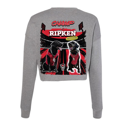 NC State - Ripken : - Champ & Ripken Women's Cropped Crew Fleece-1
