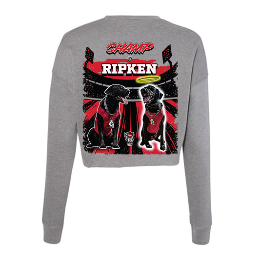 NC State - Ripken : - Champ & Ripken Women's Cropped Crew Fleece-1