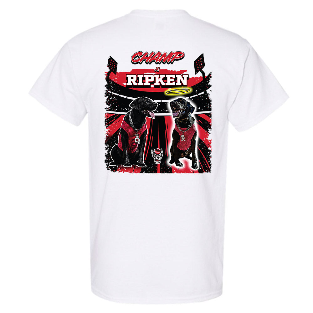 NC State - NCAA Football : - Champ & Ripken T-Shirt-1