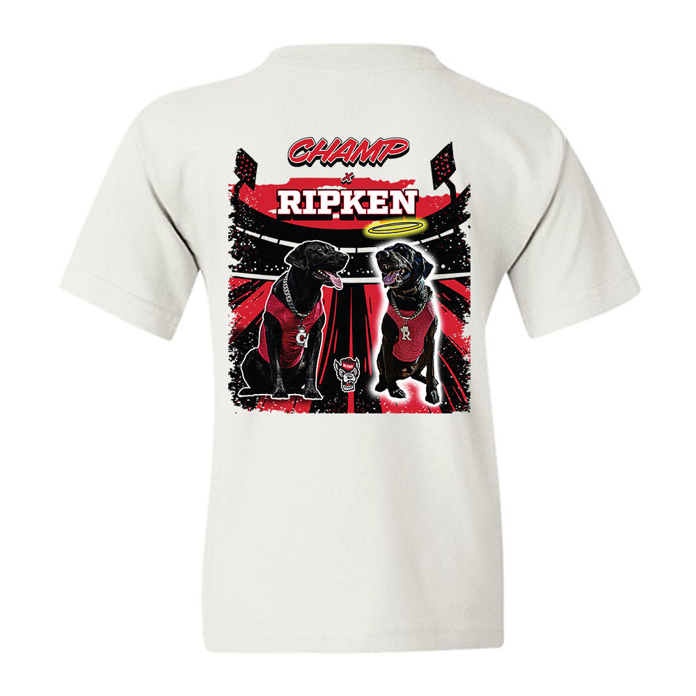 NC State - NCAA Football : - Champ & Ripken Youth T-Shirt-1