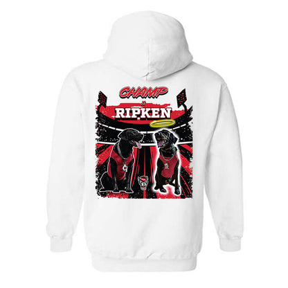 NC State - NCAA Football : - Champ & Ripken Hooded Sweatshirt-1
