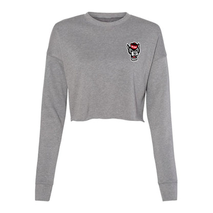 NC State - Ripken : - Champ & Ripken Women's Cropped Crew Fleece-0