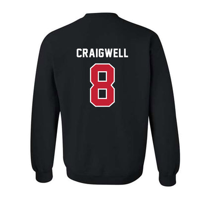  - NCAA Women's Basketball : Alyssa Craigwell - Classic Shersey Crewneck Sweatshirt-1