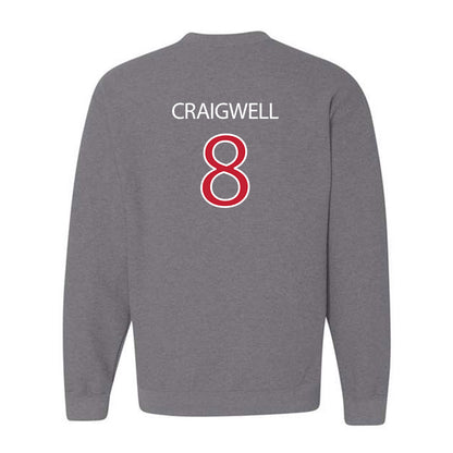  - NCAA Women's Basketball : Alyssa Craigwell - Classic Shersey Crewneck Sweatshirt-1