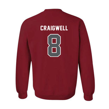  - NCAA Women's Basketball : Alyssa Craigwell - Classic Shersey Crewneck Sweatshirt-1