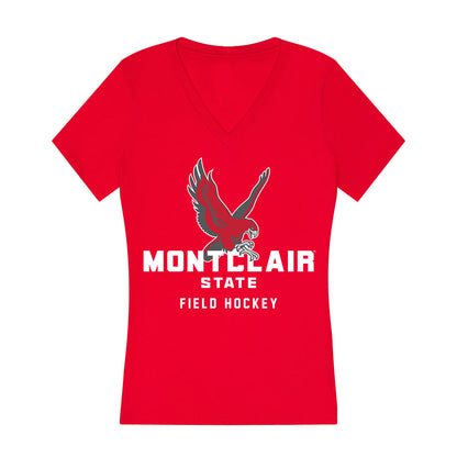  - NCAA Women's Field Hockey : Faith Wolf - Classic Shersey Women's V-Neck T-Shirt-0