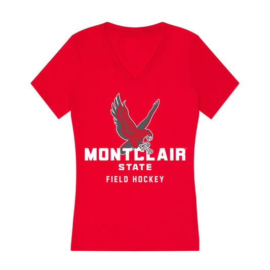  - NCAA Women's Field Hockey : Faith Wolf - Classic Shersey Women's V-Neck T-Shirt-0