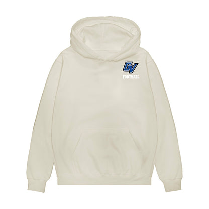 Grand Valley - NCAA Football : Jason Hardy - Collage Premium Hooded Sweatshirt-0