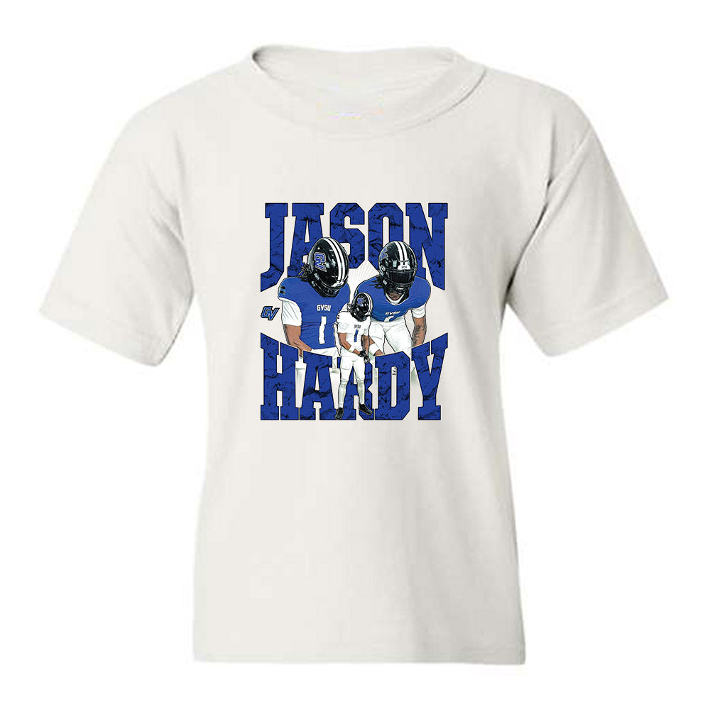 Grand Valley - NCAA Football : Jason Hardy - Collage Youth T-Shirt-0