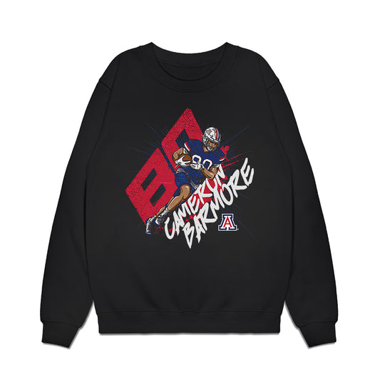 Arizona - NCAA Football : Cameron Barmore - Caricature Premium Crewneck Sweatshirt-0