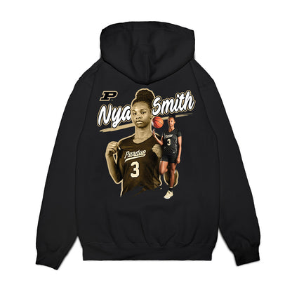 Purdue - NCAA Women's Basketball : Nya Smith - Premium Hooded Sweatshirt-1