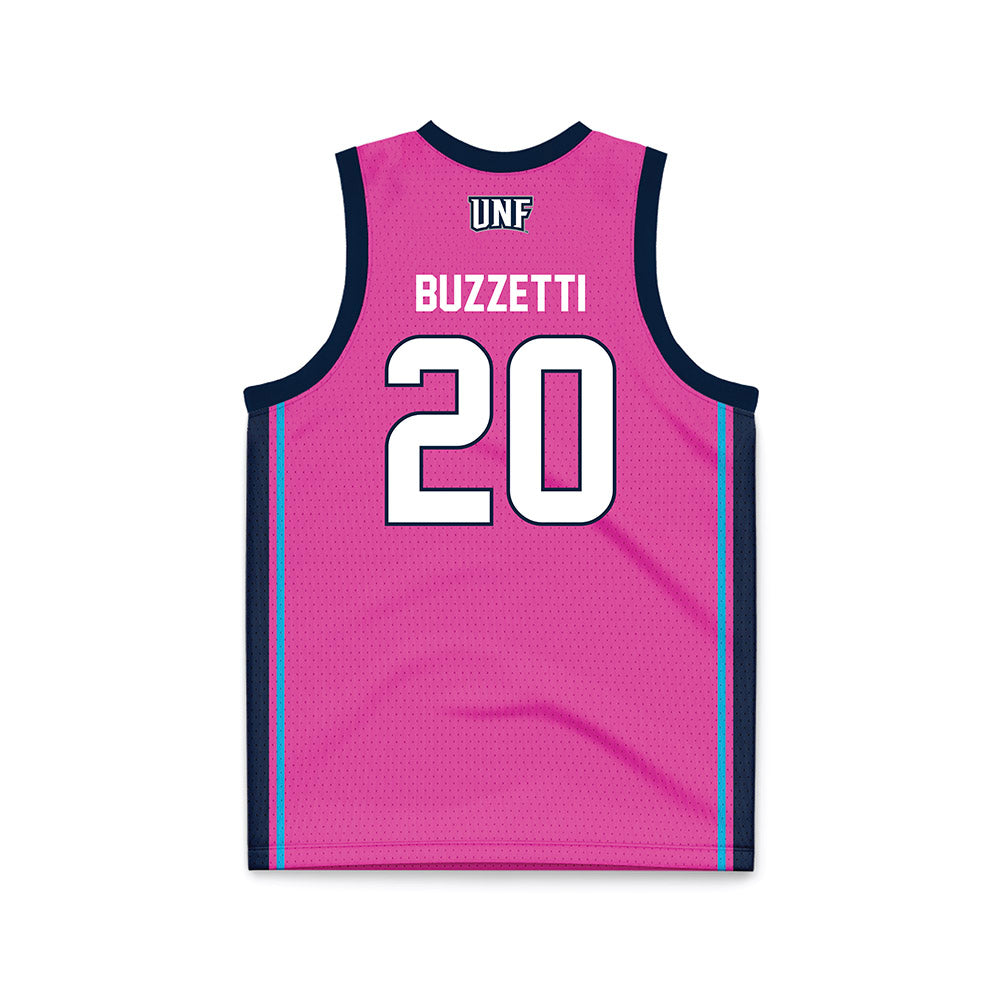UNF - NCAA Women's Basketball : Georgi Buzzetti - Pink Basketball Jersey-1