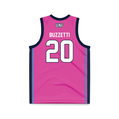 UNF - NCAA Women's Basketball : Georgi Buzzetti - Pink Basketball Jersey-1