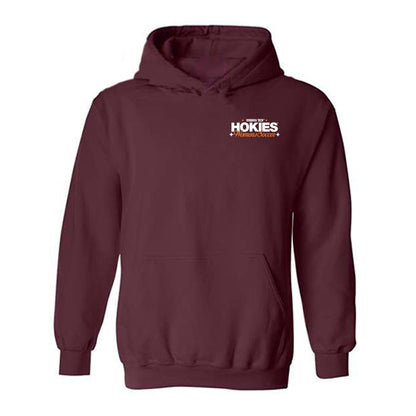 Virginia Tech - NCAA Women's Soccer : Roster Shirt Hooded Sweatshirt-0