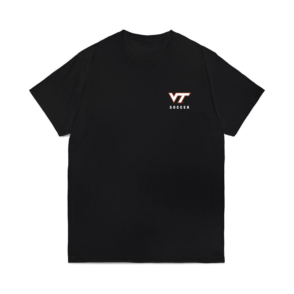 Virginia Tech - NCAA Women's Soccer : Team Collage Comfort Colors T-Shirt-0