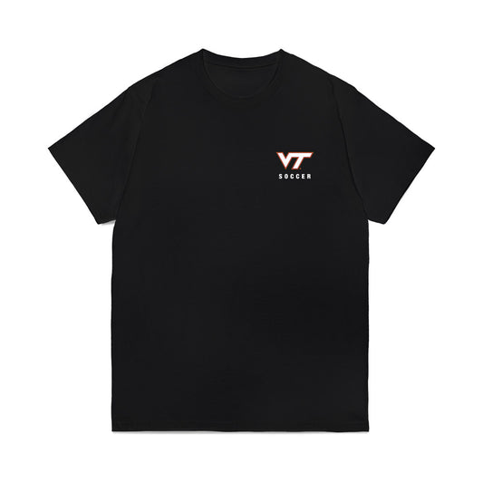 Virginia Tech - NCAA Women's Soccer : Team Collage Comfort Colors T-Shirt-0