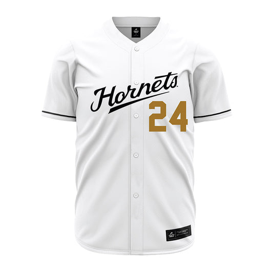 Emporia - NCAA Baseball : Jovanni Toledo - White Jersey-0